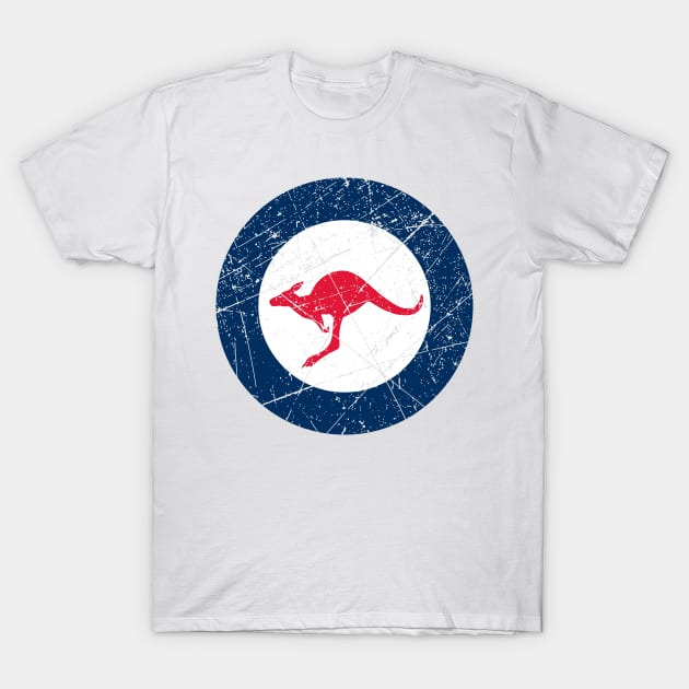 Australia Roundel Vintage T-Shirt by Mandra